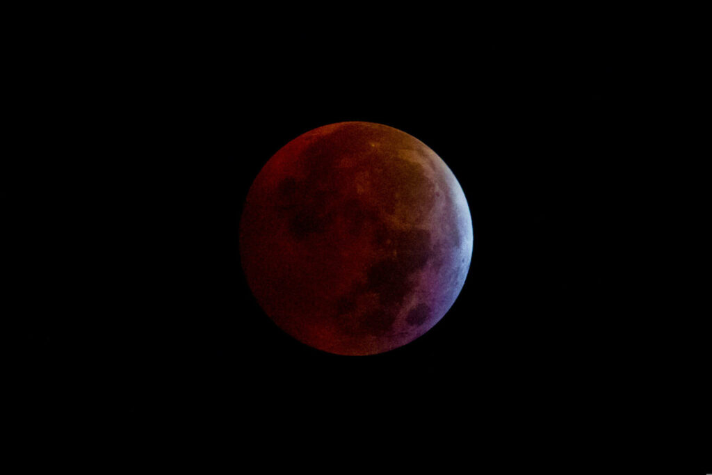 Eclipse lunar en Venezuela