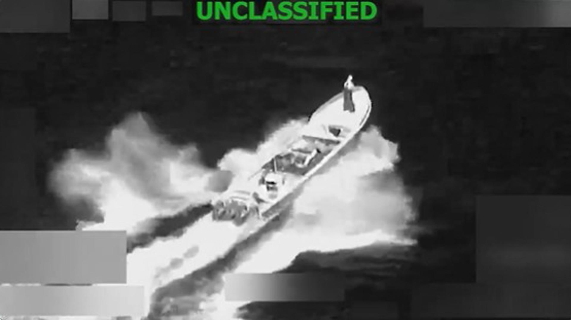 EE.UU. destruye un nuevo bote en el Pacífico supuestamente ligado al narcotráfico